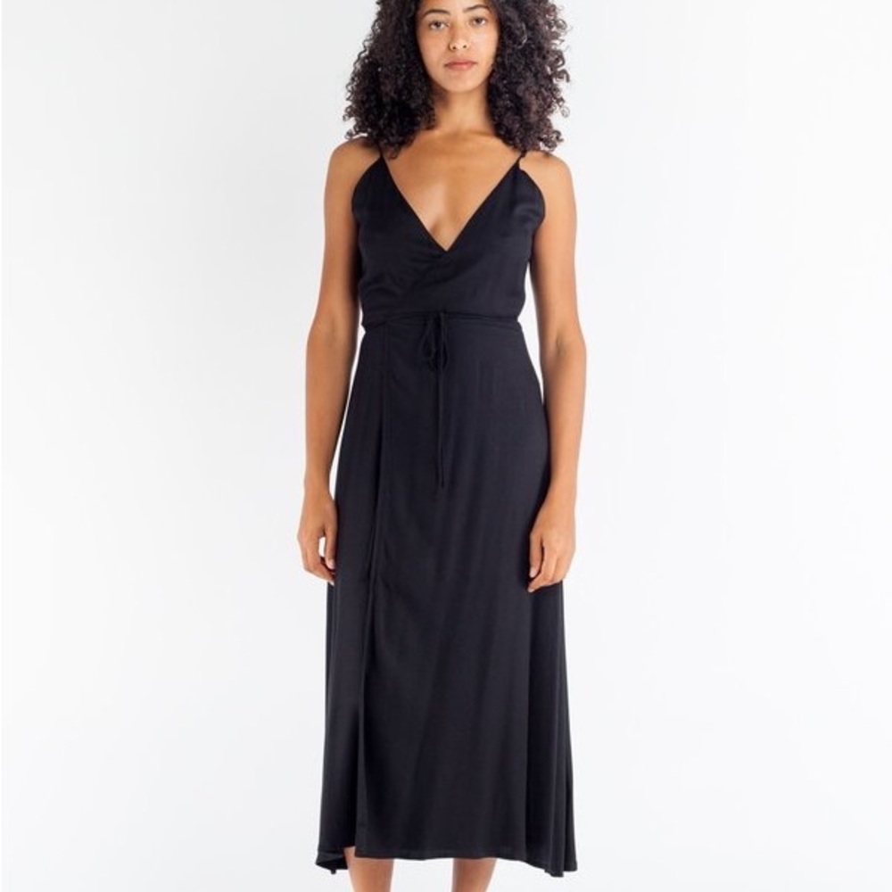 Ali Golden Wrap Tank Dress